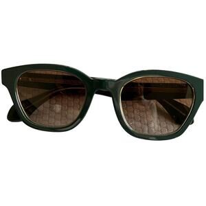 Giorgio Armani Oversized Sunglasses Dark Green NWT